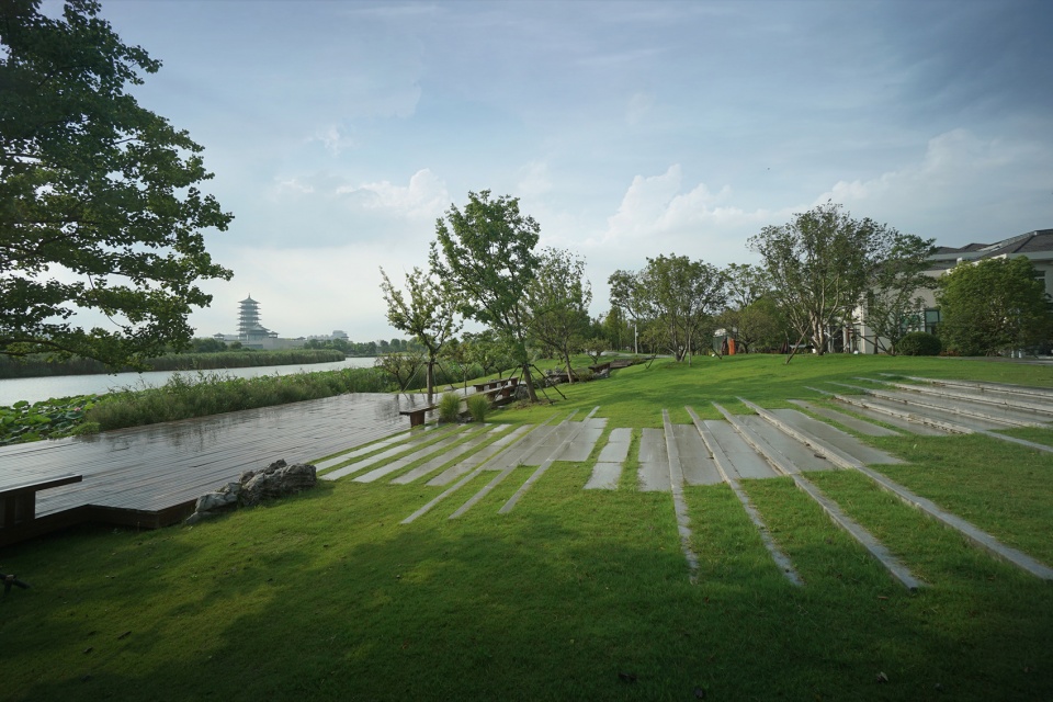 the east bank waterfront space transformation of canal sanwan scenic spot by ged design