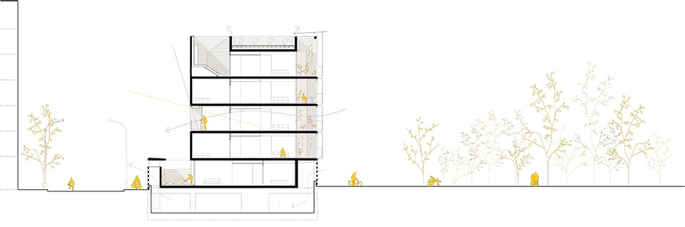 54 Social Dwellings in Barcelona by Peris Toral Arquitectes ld9
