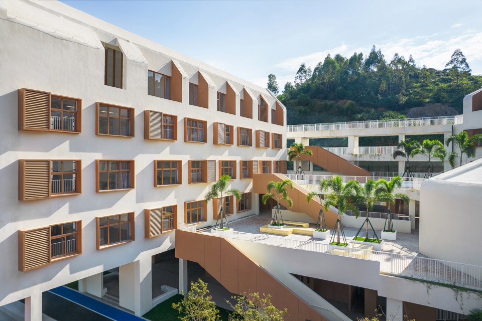 huiyang shatian town primary school by multiarch architectural design and consulting