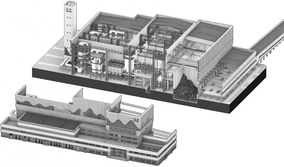 nanning shuangding waste to energy power plant by united units architects