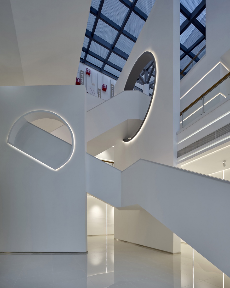 three in one construction project of song county by wh studio