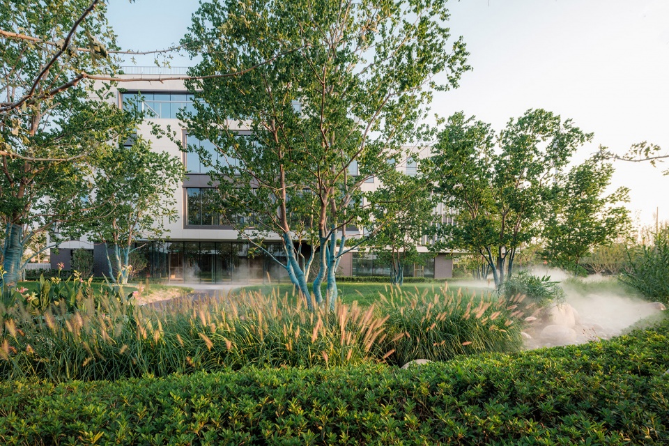 Nanjing Zijin Intelligence Valley Artificial Intelligence Industrial Park Gu Chuang Landscape Design