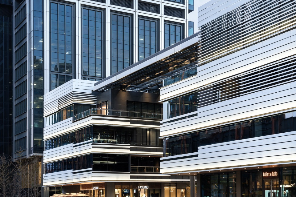 commercial podium shanghai suhe mixc world by kokaistudios