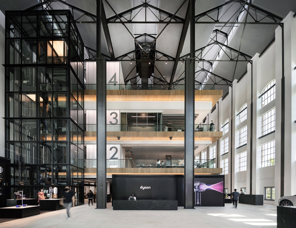 dyson global hq by m moser design and architecture