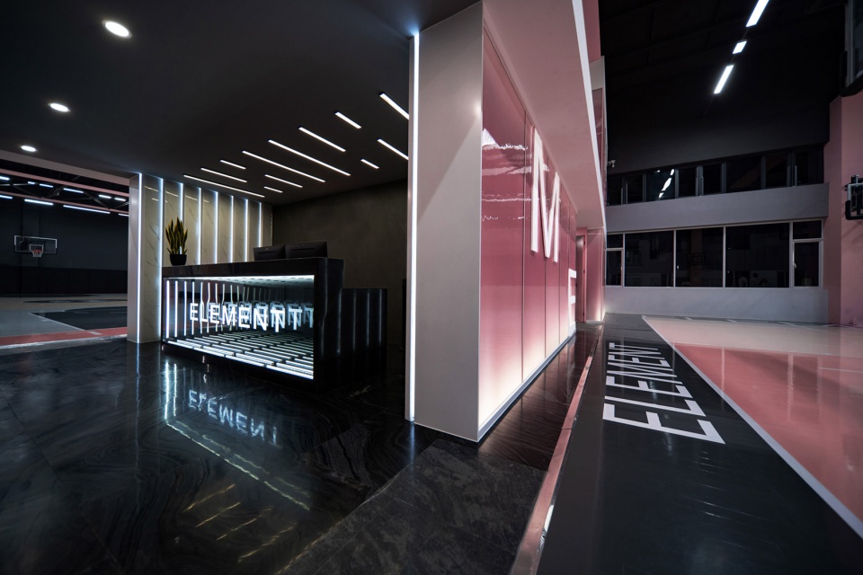 elmtsports basketball hall by parallect design