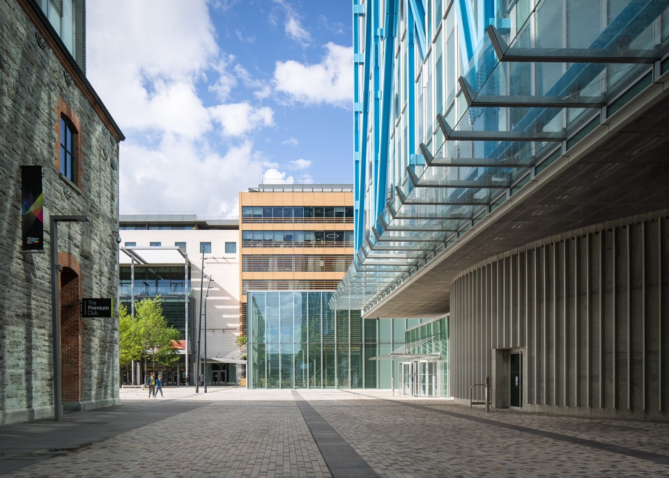 the exo building by shay cleary architects
