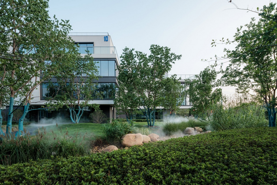 Nanjing Zijin Intelligence Valley Artificial Intelligence Industrial Park Gu Chuang Landscape Design