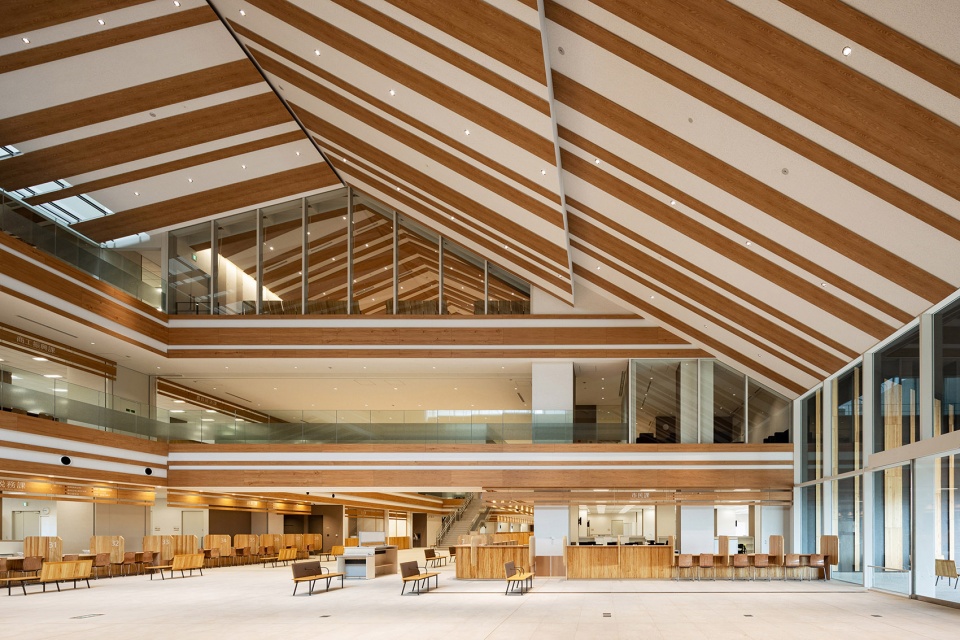 ishigaki city hall by kengo kuma and associates
