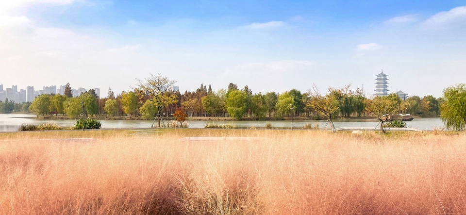 the east bank waterfront space transformation of canal sanwan scenic spot by ged design