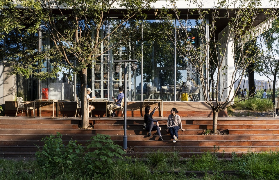 west bund waterfront public realm shanghai china by hassell