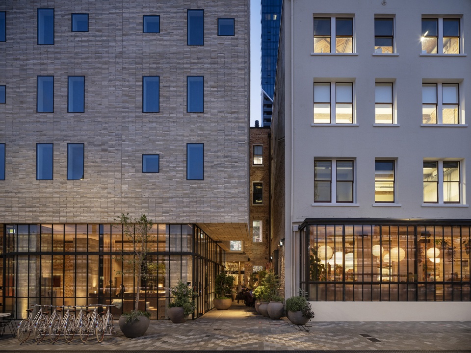 The Hotel Britomart by Cheshire Architects