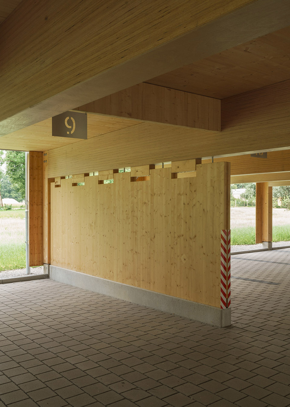 B&O Wooden Multistorey Car Park, Germany by HK Architekten, Hermann