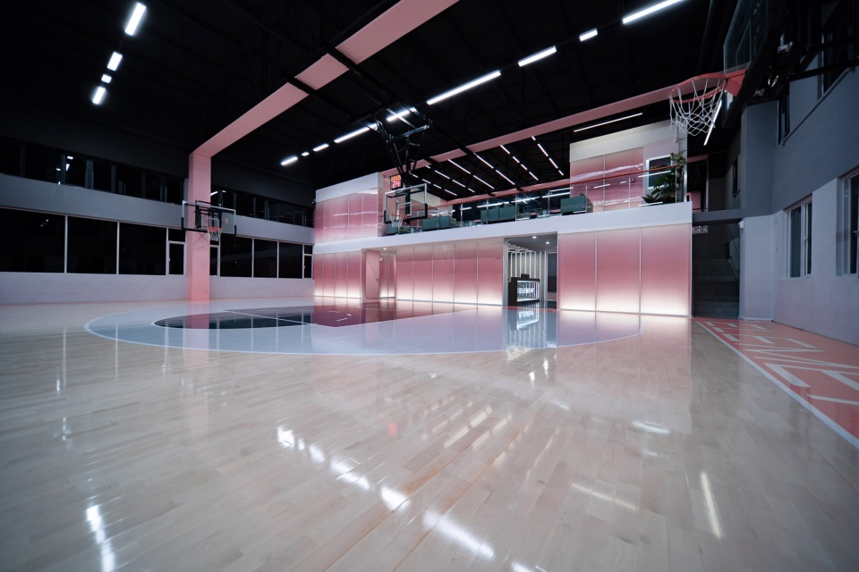 elmtsports basketball hall by parallect design
