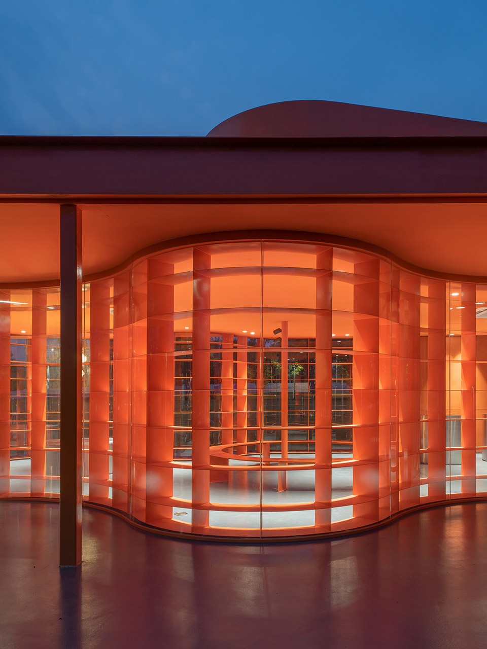 the great lawn city library of central park of pingshan by cm design 0321studio