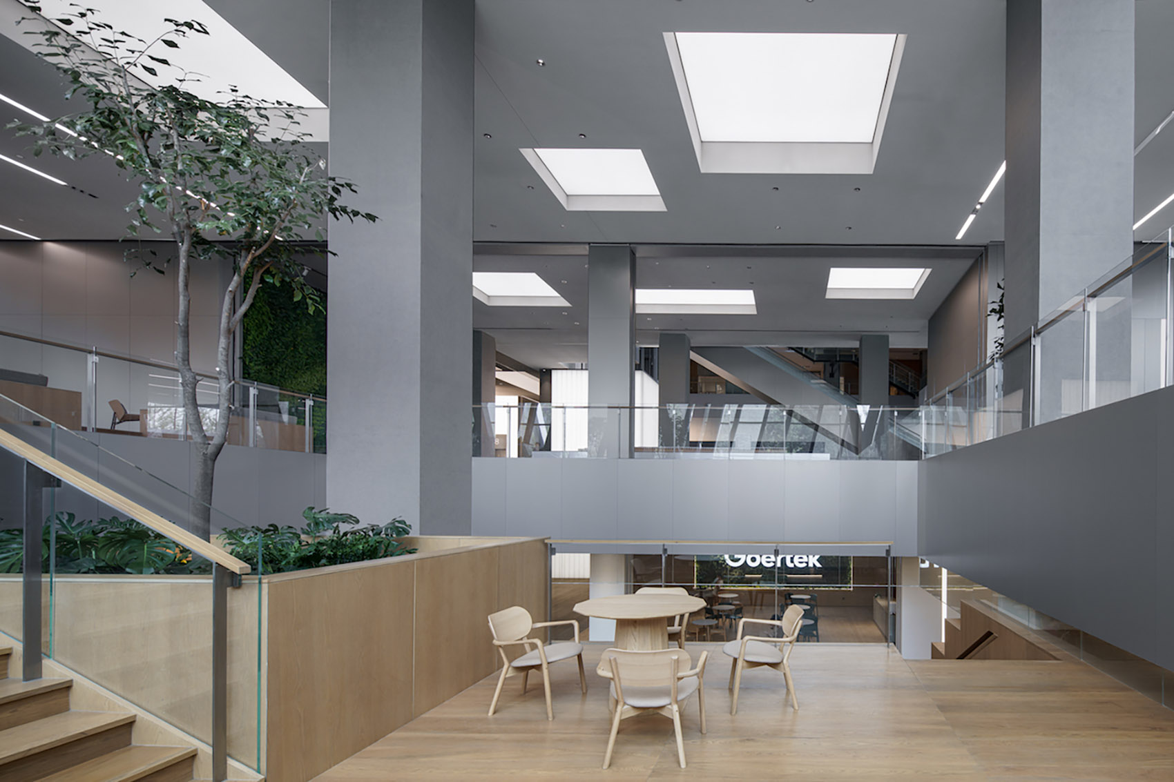 Public Space of Goertek Global R&D Headquarters by MAT Office 谷德设计网