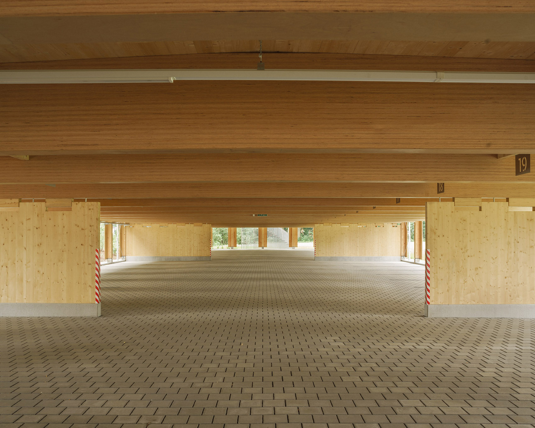 B&O Wooden Multistorey Car Park, Germany by HK Architekten, Hermann