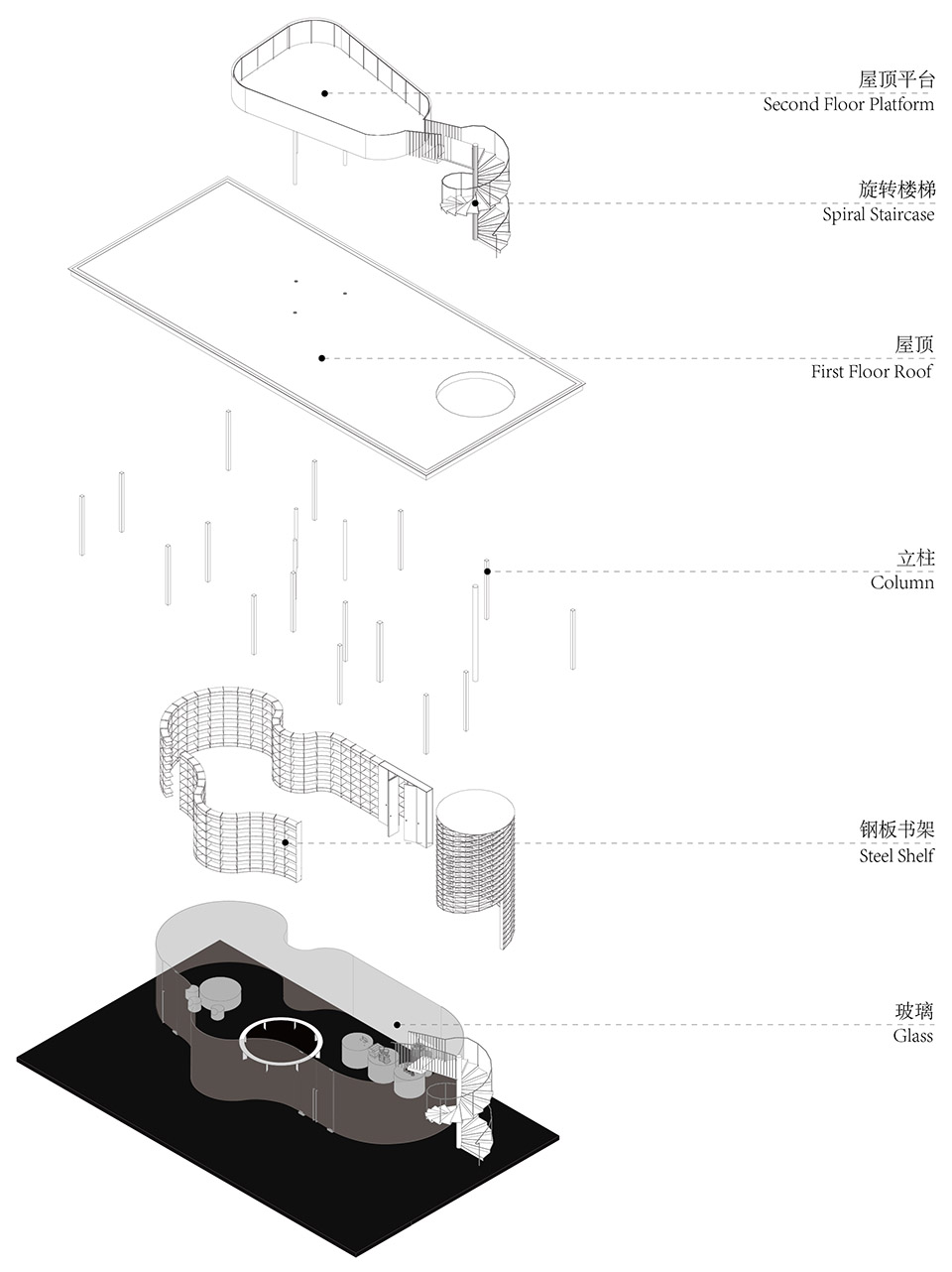 the great lawn city library of central park of pingshan by cm design 0321studio