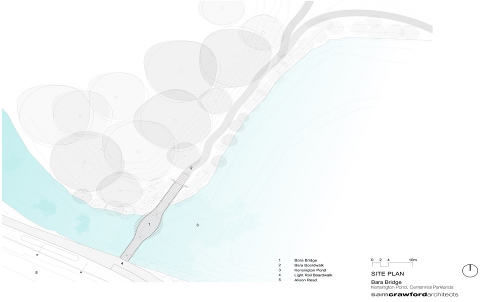 Bara Bridge by Sam Crawford Architects