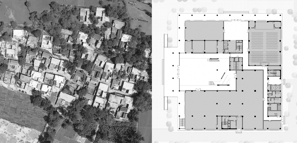 three in one construction project of song county by wh studio