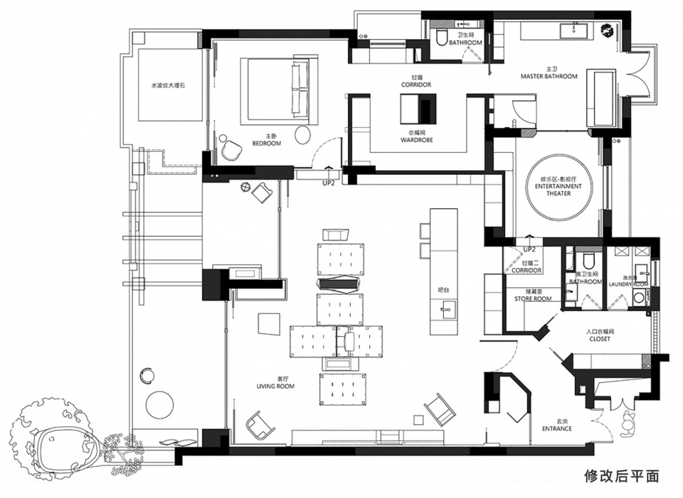 The architectural labyrinth by HT STUDIO
