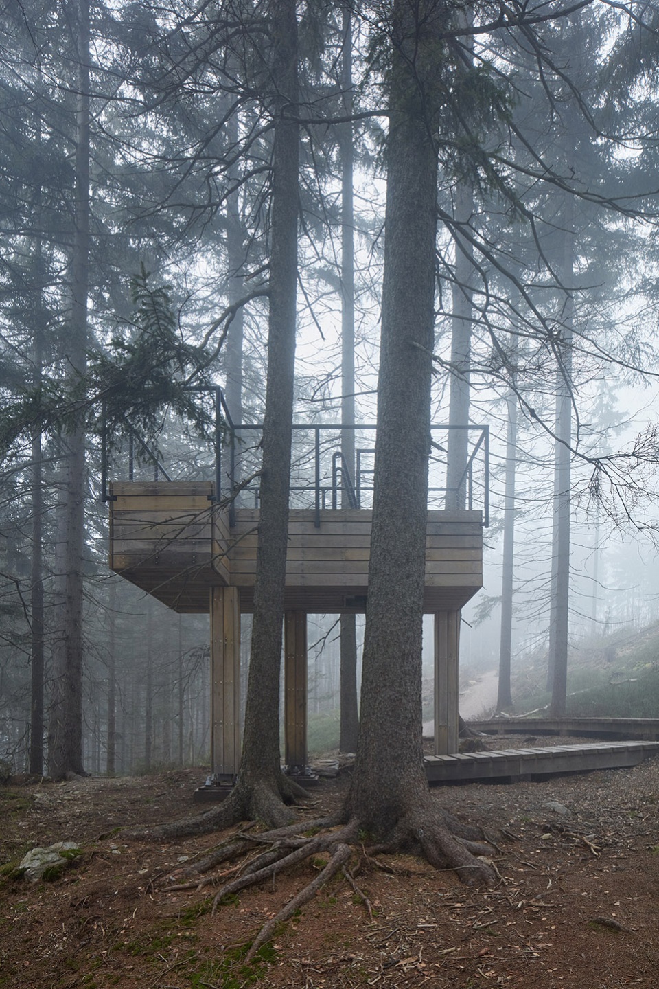 the guard patrol by mjolk architekti