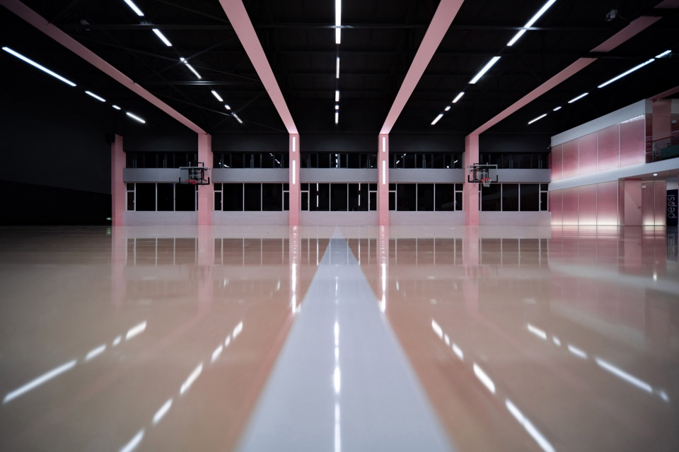 elmtsports basketball hall by parallect design