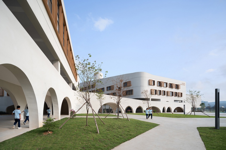 huiyang no 7 secondary school and affiliated primary school by multiarch