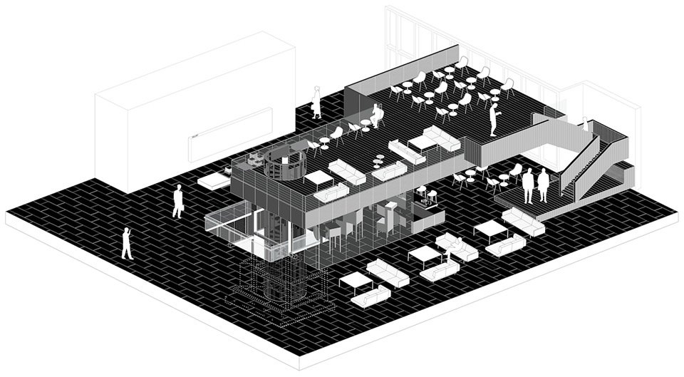 Public Space of Goertek Global R and D Headquarters MAT Office