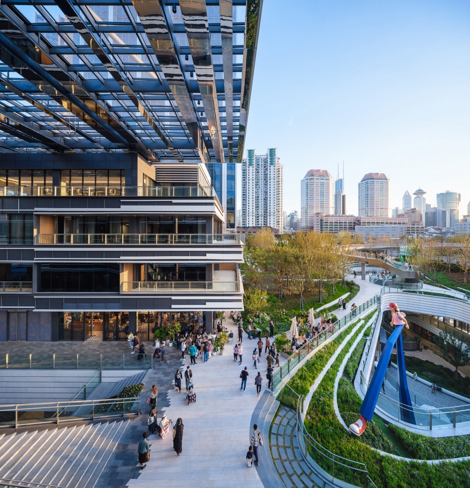 commercial podium shanghai suhe mixc world by kokaistudios