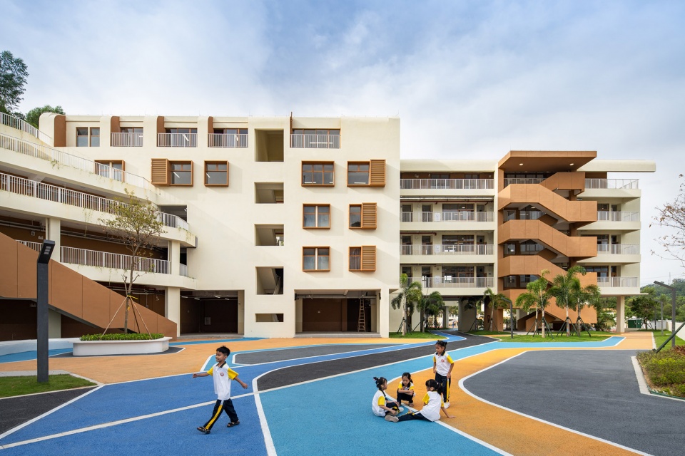 huiyang shatian town primary school by multiarch architectural design and consulting