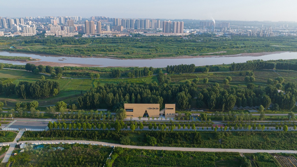 Weihe River Landscape Pavilion China by PLAT ASIA