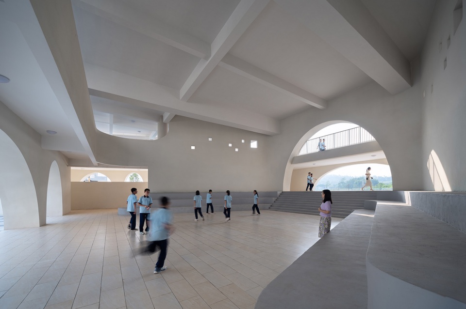 huiyang no 7 secondary school and affiliated primary school by multiarch