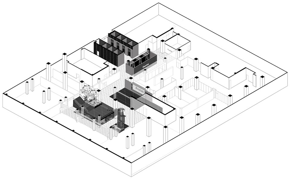 Public Space of Goertek Global R and D Headquarters MAT Office