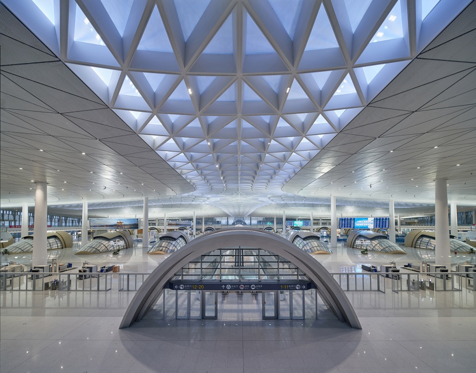 hangzhouxi railway station by cctn design china railway siyuan survey and design group