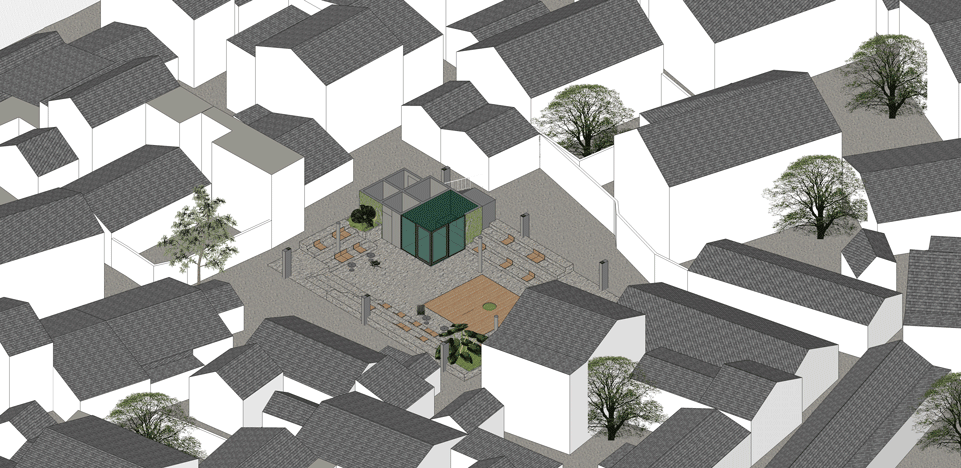 bache community center china by dedang design