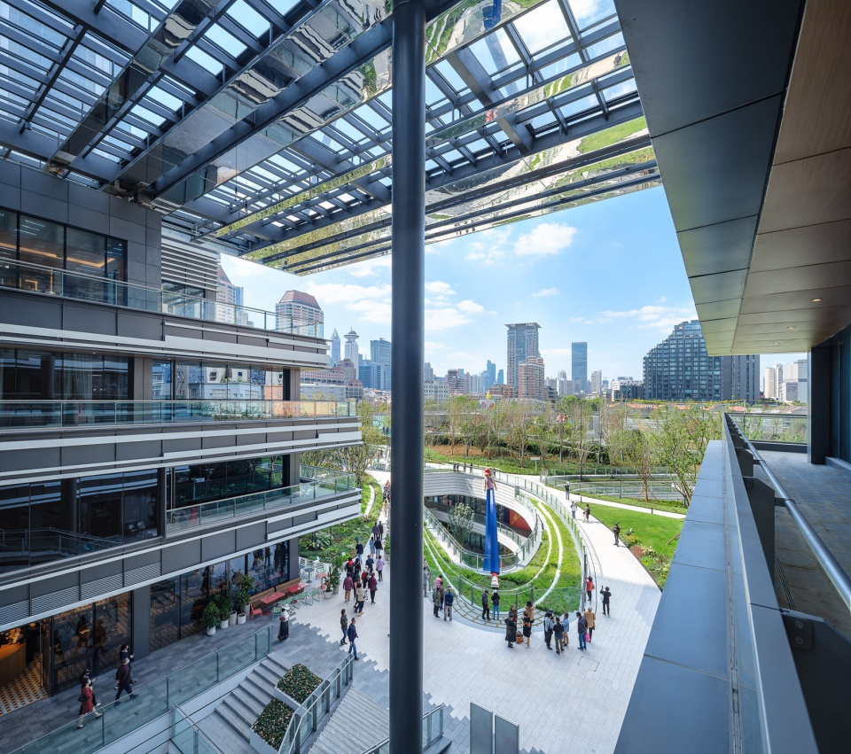 commercial podium shanghai suhe mixc world by kokaistudios