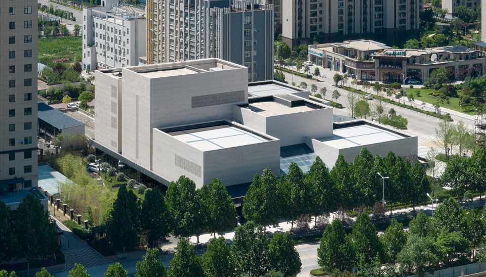 three in one construction project of song county by wh studio