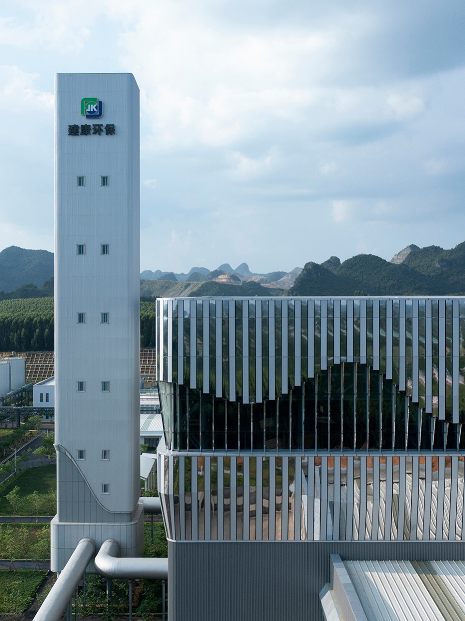 Nanning Shuangding Waste-to-Energy Power Plant by United Units Architects -  Gooood