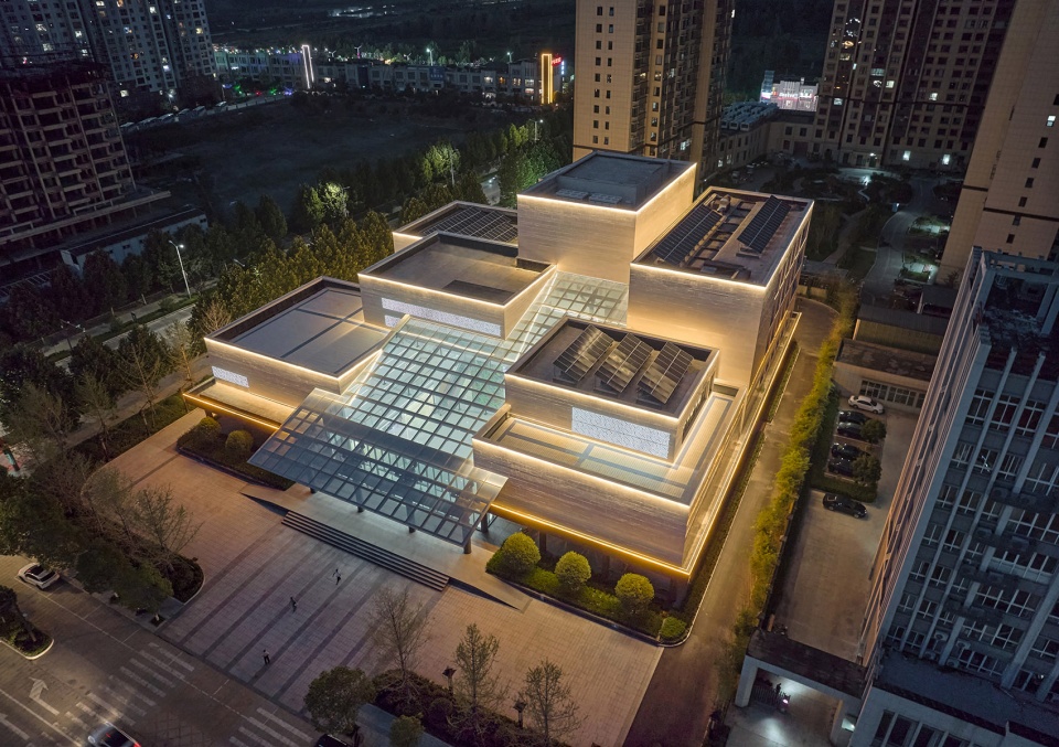 three in one construction project of song county by wh studio