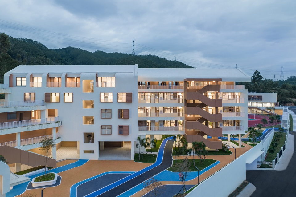 huiyang shatian town primary school by multiarch architectural design and consulting