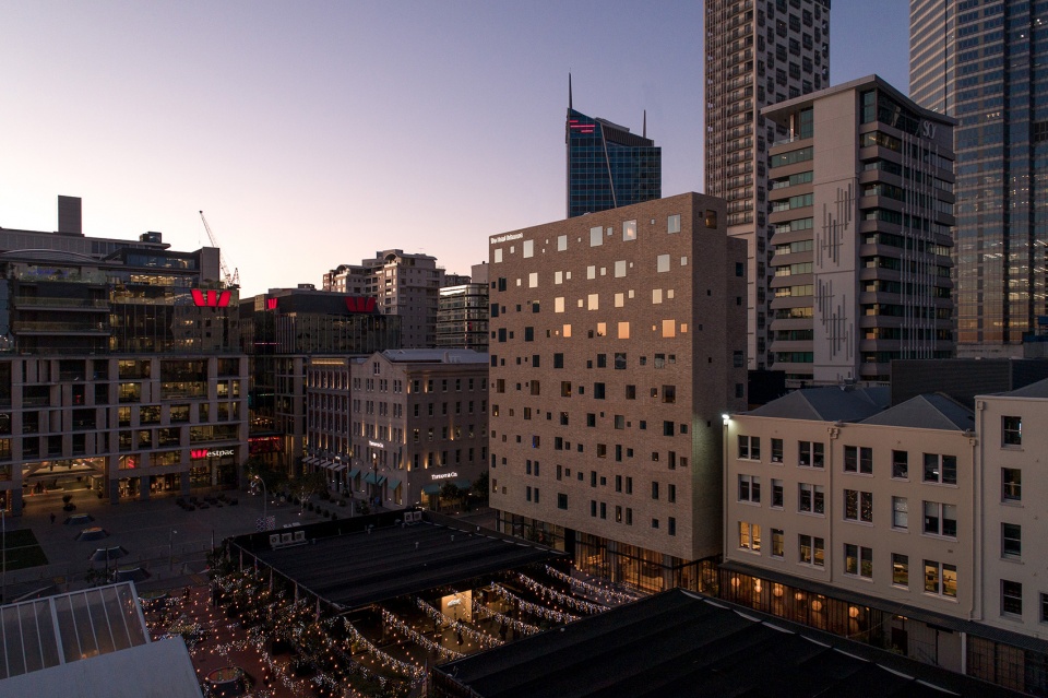 The Hotel Britomart by Cheshire Architects