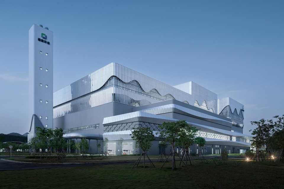 nanning shuangding waste to energy power plant by united units architects
