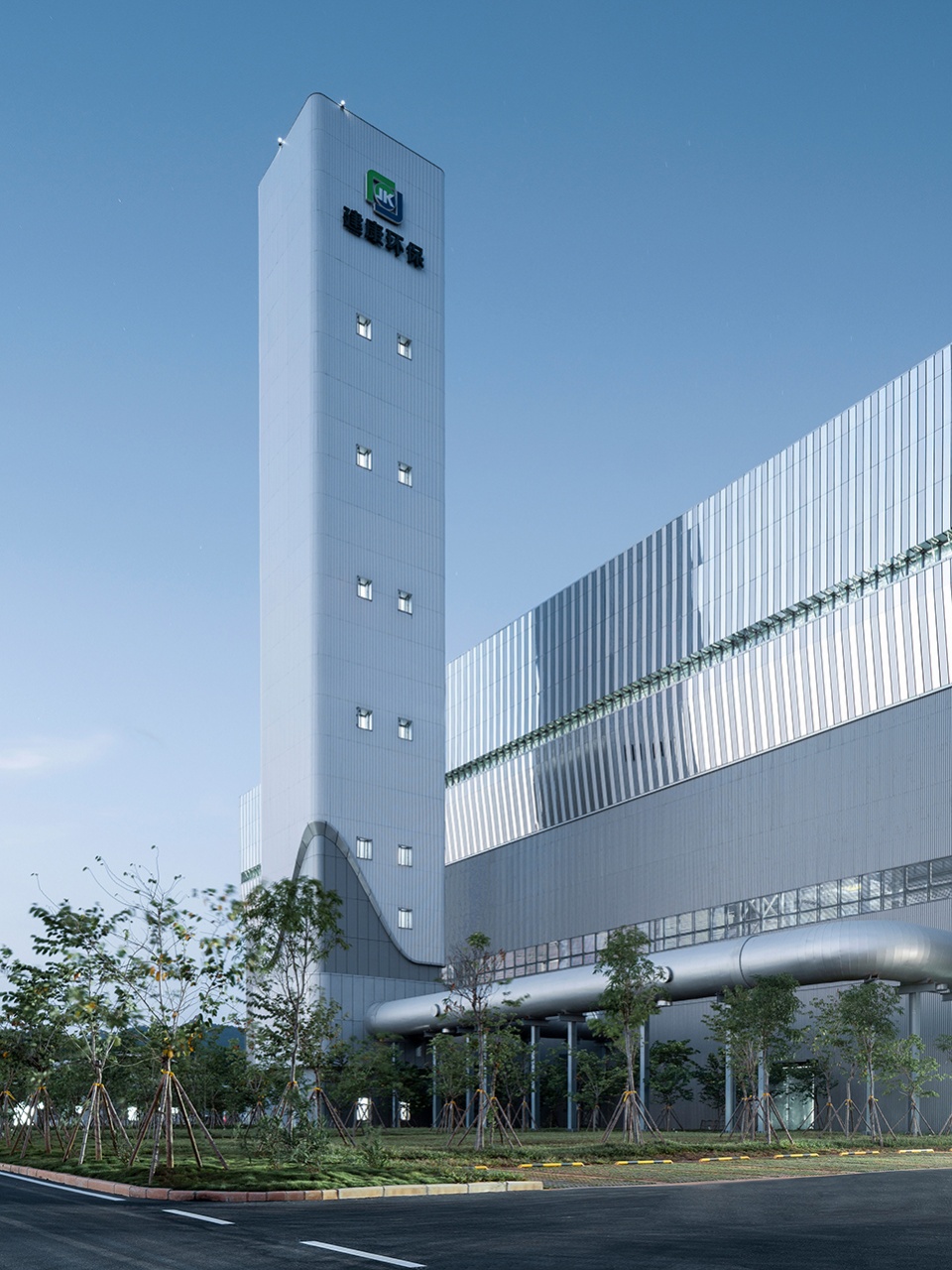 nanning shuangding waste to energy power plant by united units architects