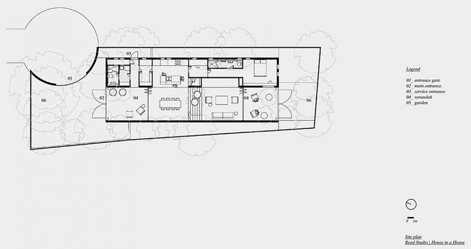 house in a house by read studio