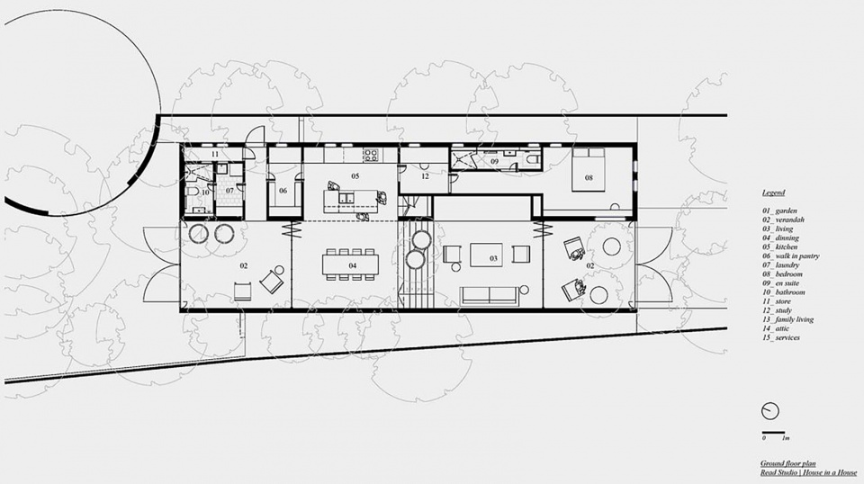 house in a house by read studio