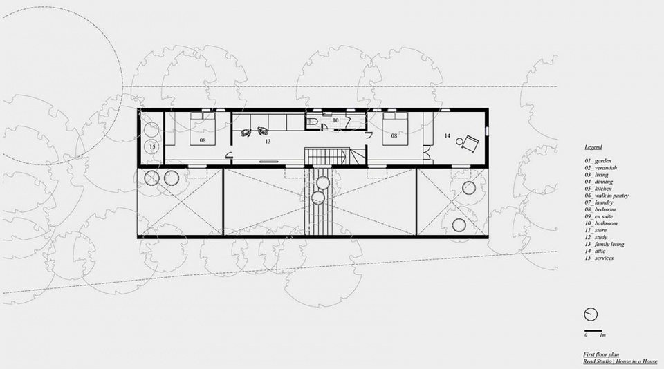 house in a house by read studio