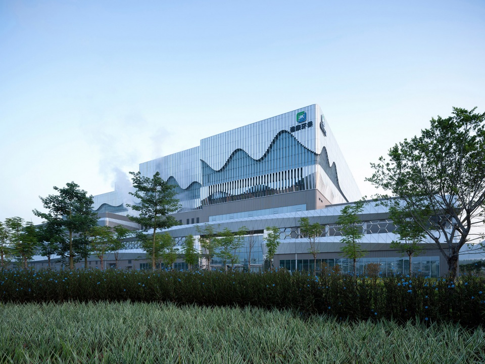 nanning shuangding waste to energy power plant by united units architects