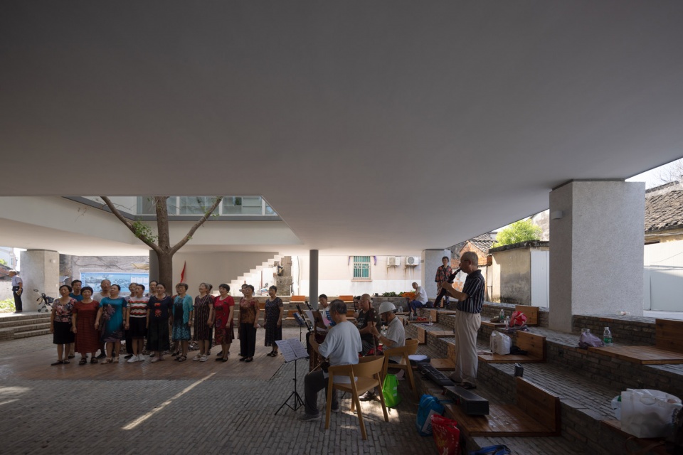 bache community center china by dedang design