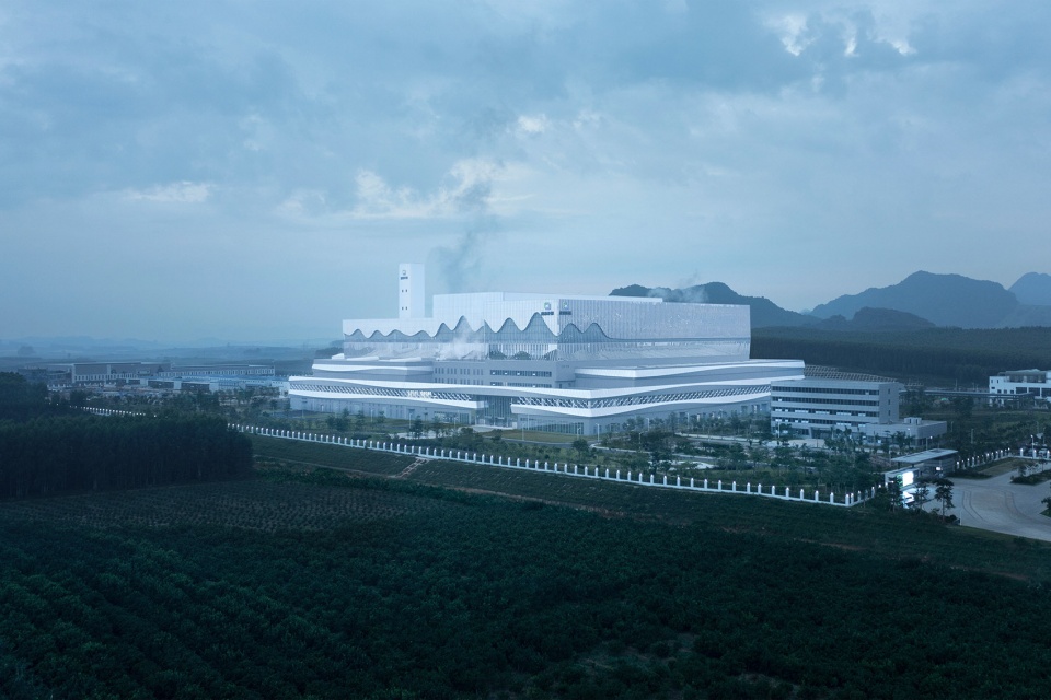 nanning shuangding waste to energy power plant by united units architects