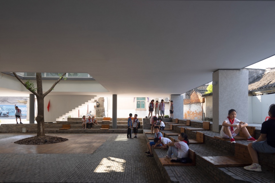 bache community center china by dedang design